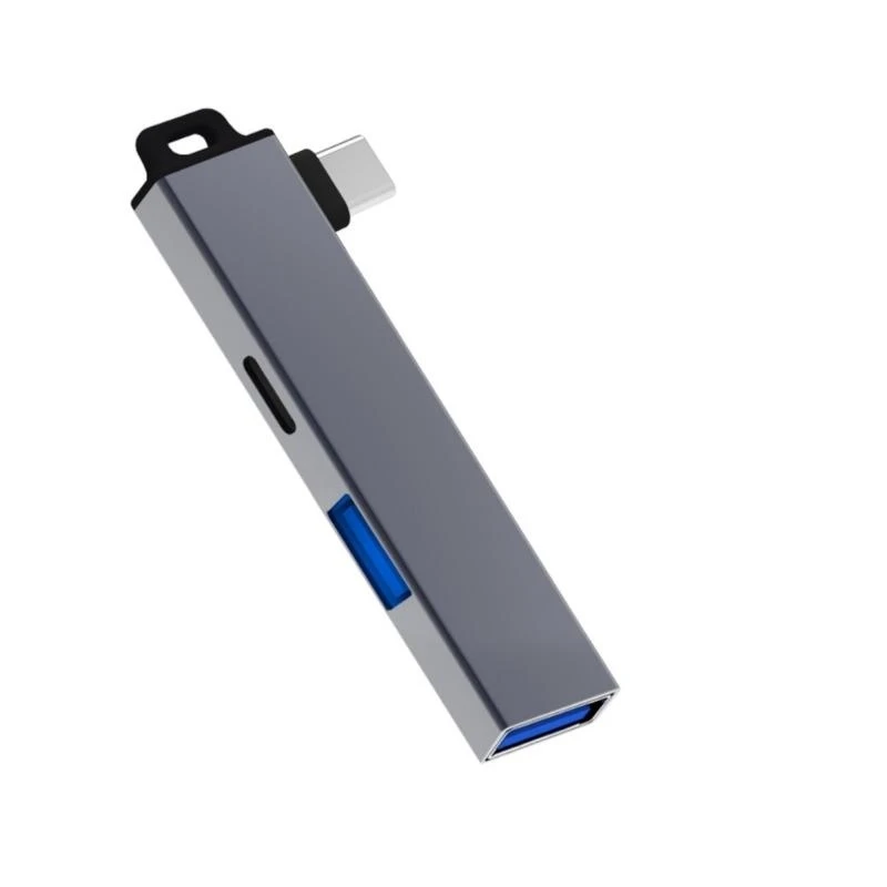 원활하게 통합을위한 여행 친화적 인 USB C Hub 유형 C 어댑터 USB 포트