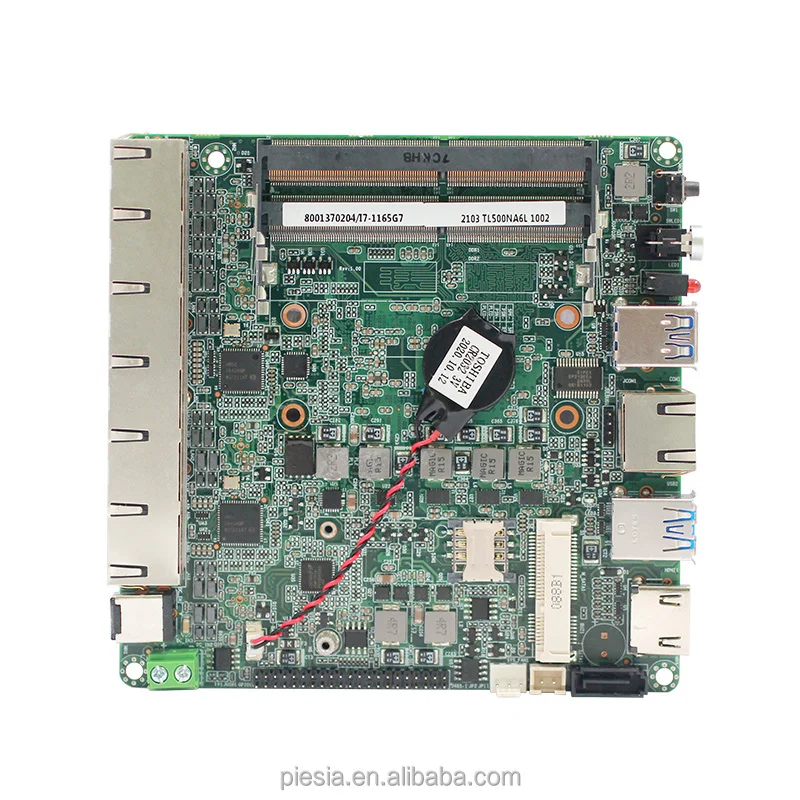 X86 마더보드 LGA 1155 PCB, I3/I5/I7, 나노 itx, 리눅스, 안드로이드 액세스 제어 보드용 마더보드