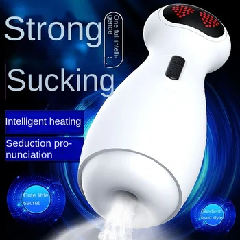 2022 Automatic Telescopic Rotation Sucking Masturbation Cup Men's Real Vagina Blowjob Erotic Sex Toys Beauty Masturbator Adult 1 2
