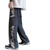 Autumn New Bear Patchwork Work Pants Men's Spring And Autumn Loose Large Size Sports Pants Trend Straight Casual Pants Men M-4XL 6