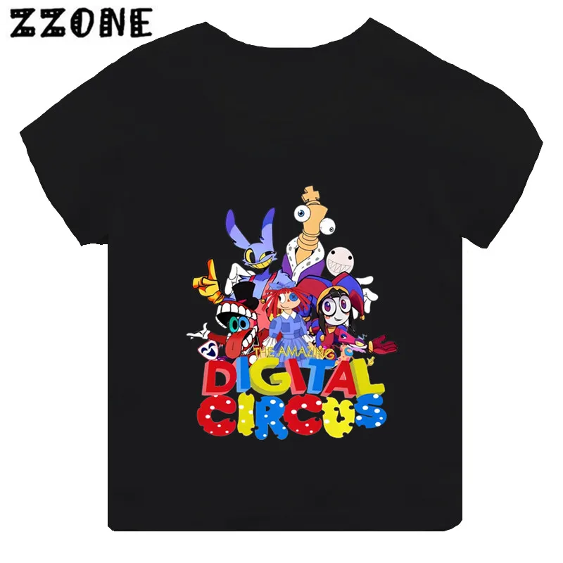 Kids T Shirt The Amazing Digital Circus Print Kids T-shirt for Girls and Boys t shirt kids t shirt girls t shirt girls tee shirt