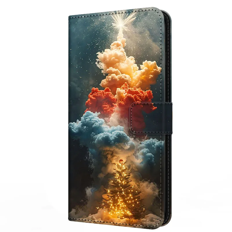 Magnetic Pink Leather Wallet Case - Book Style Flip Cover