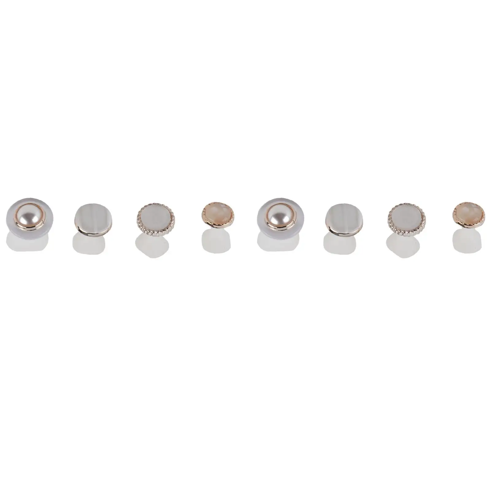 Soft Silicone Toe Separator for Manicure & Pedicure, 8 Pieces, Nail Art Tool, Flower Holder Accessories