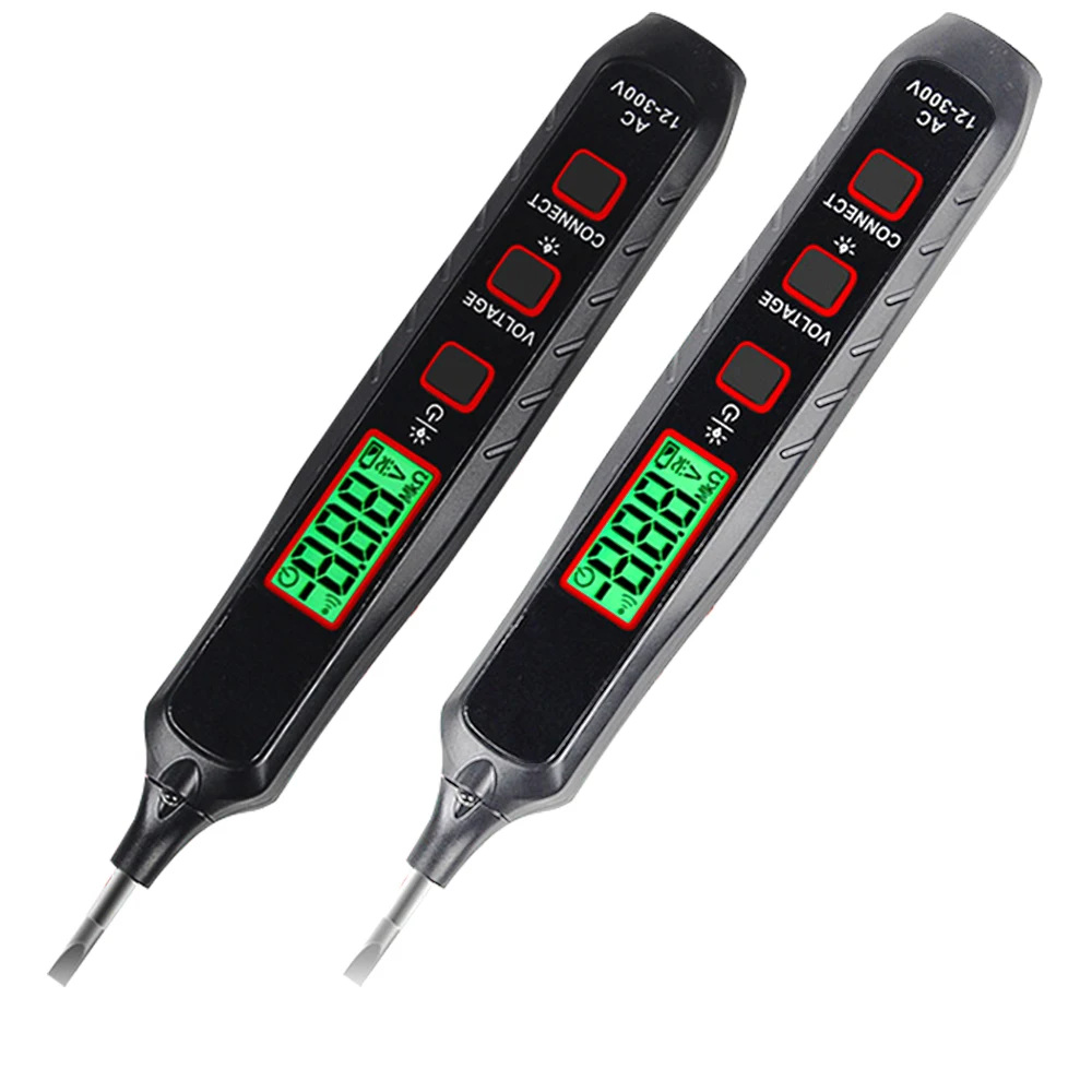 

Buit-in Battery Pen Type Digital Multimeter AC Voltage Tester Intelligent Professional NCN Circuit Breaker Finder With LED Light