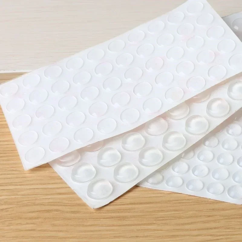 Transparent Self Adhesive Silicone Door Stopper Cabinet Bumpers Wall Protector Furniture Refrigerator Anti-crash Pad Silicone Door Stopper,Door Stopper Bumpers,Door Stopper,Silicone Rubber Bumpers