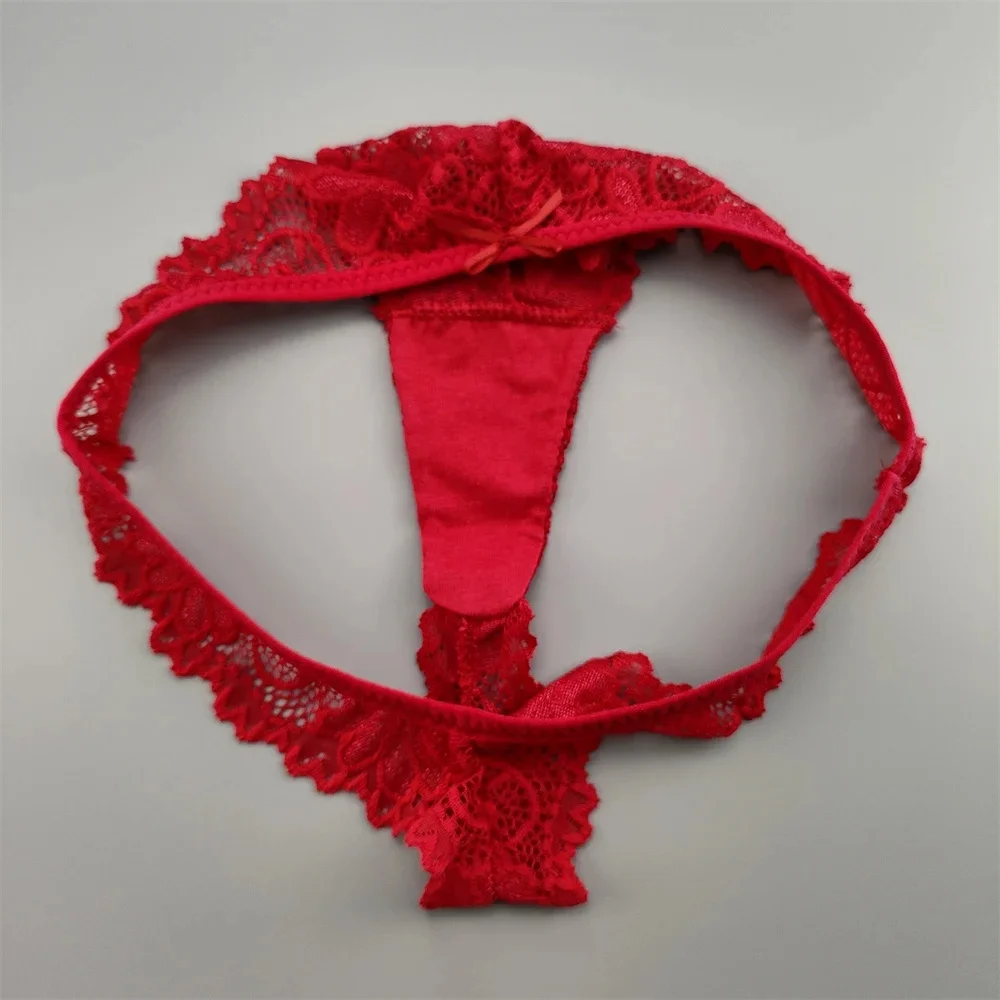 Sexy Thong Lace Panties for Fuller Women T-Back Underwear Lady Transparent Mini Panties Plus Size M-XL lace panties female underwear women panties womens underwear