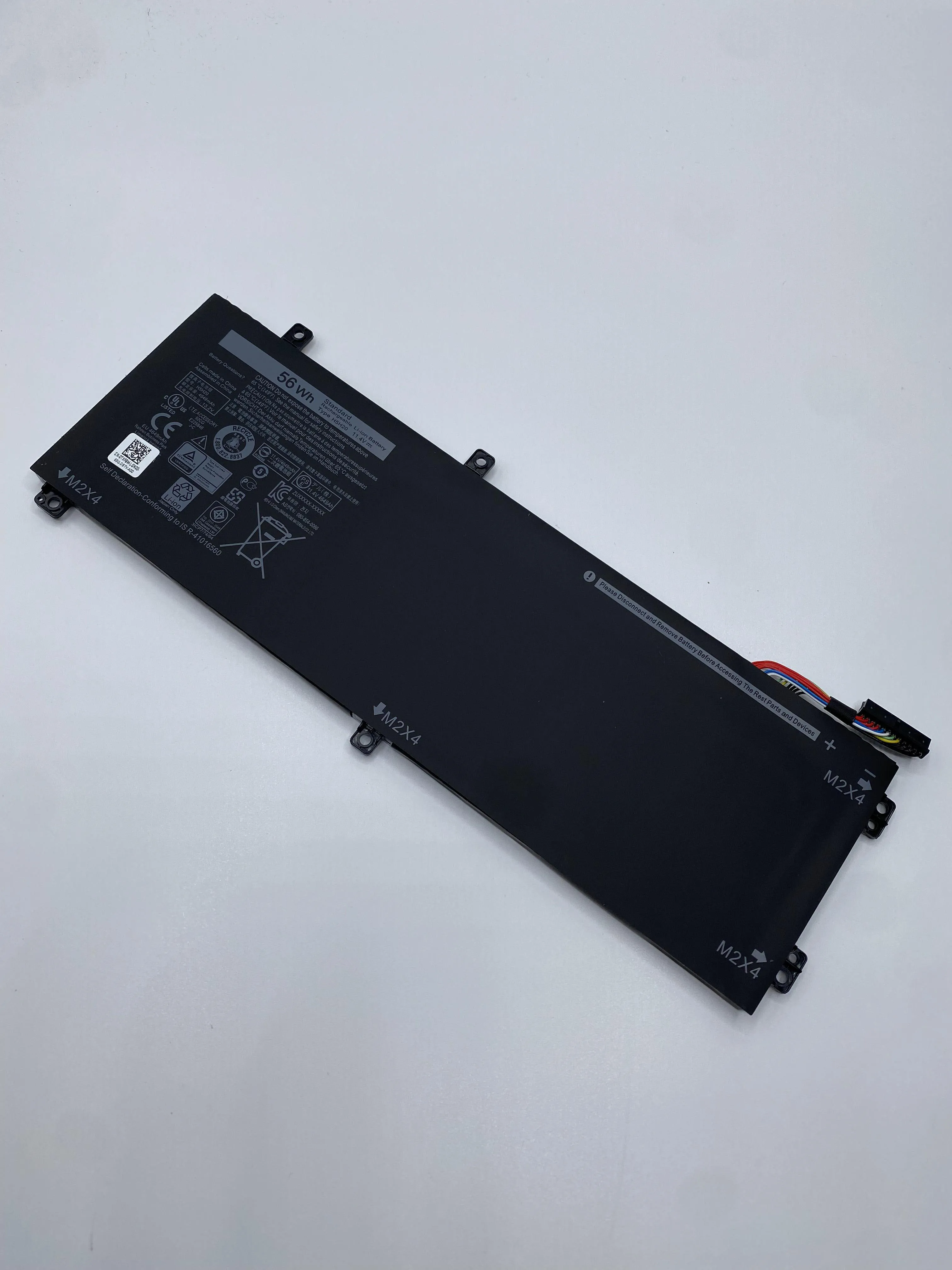 Bateria do Portátil para Dell Xps 15 9550 9560 9570 9590 Precisão 5510 5520 5530 5540 Inspiron 7501 7590 7591 Gpm03 Novo H5h20 56wh - Imagem 3