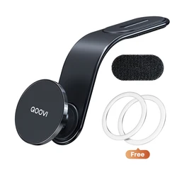 QOOVI 360° Rotating Magnetic Car Phone Holder & Dashboard Stand (Dashboard Type)