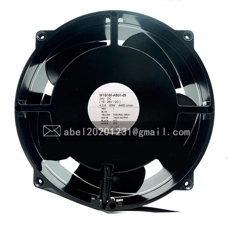 

BRAND NEW ORIGINAL W1G180-AB31-09 W1G180-AB31-39 DC 24V 93W COOLING FAN 20070 200*70 MM