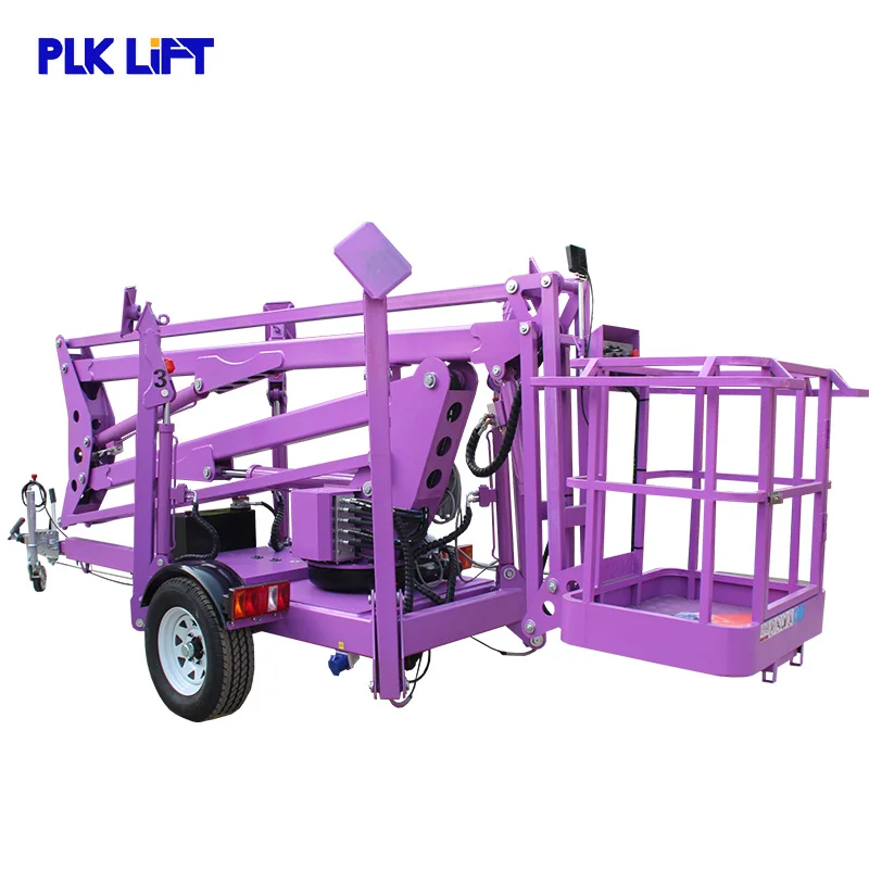 aerial platform man lifter boom lift towable boom lift AliExpress