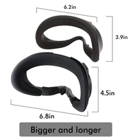 Breathable Soft Face Mask Replacement For Oculus Quest 2 Facial Interface Bracket Foam Pad 3 in 1 For Quest 2 - Image 2