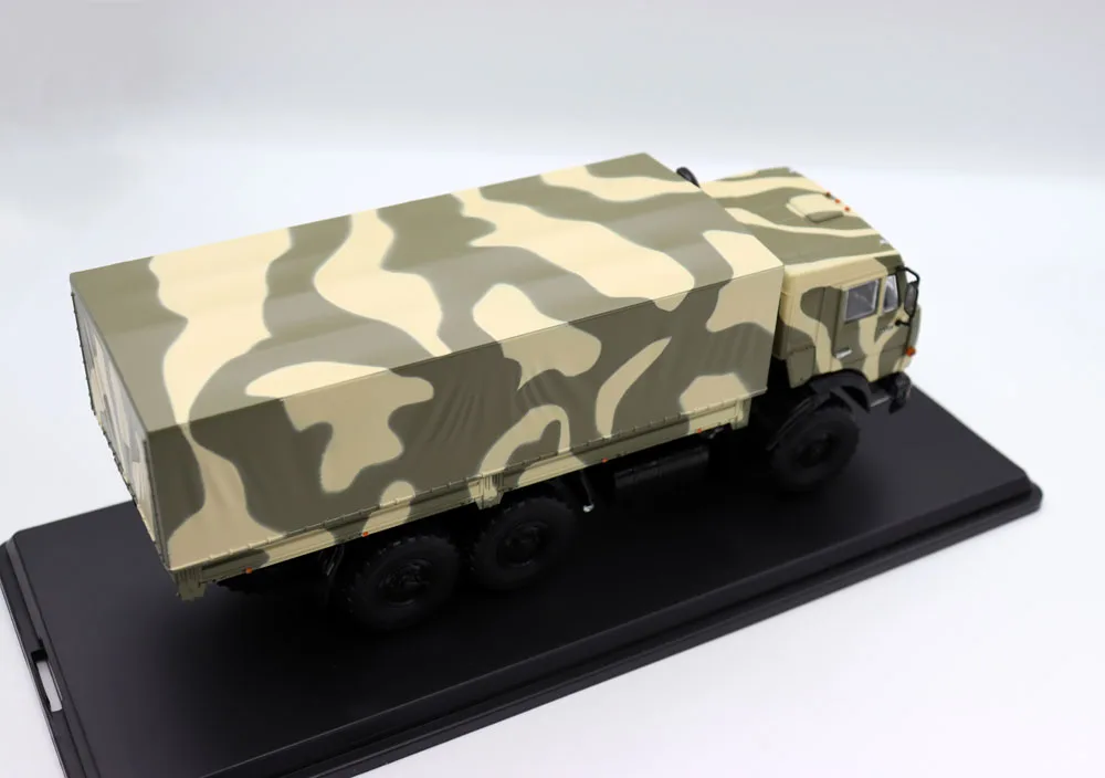 SSM 1302　1/43　KAMAZ カマズ　ロシア軍迷彩仕様 New SSM 1 43 KAMAZ 43118 Military Truck ONBOARD WITH TENT