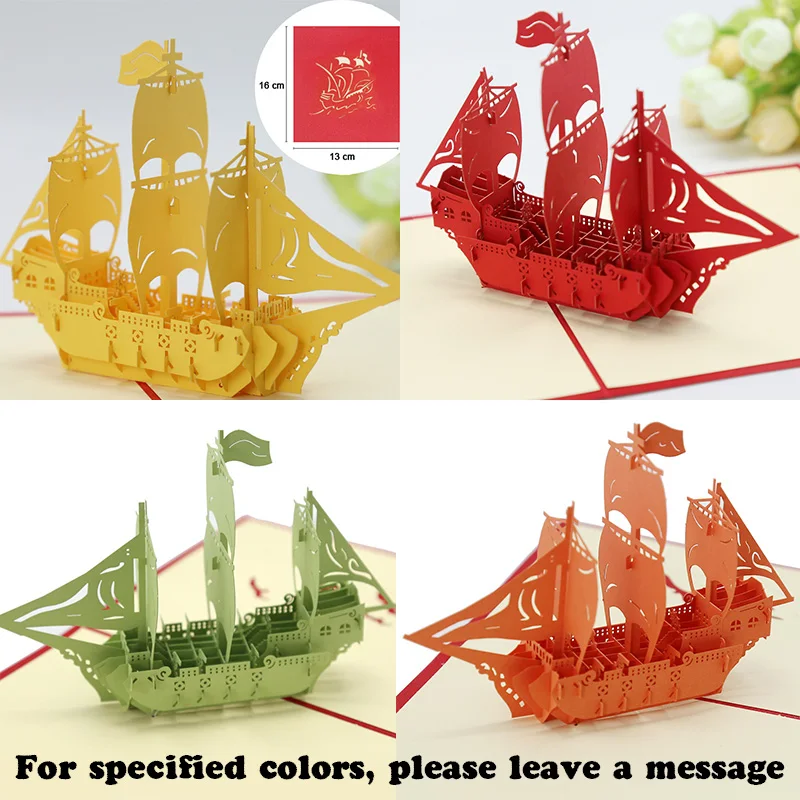 3D Pop Up Gifts Card World Famous Building Birthday Party Greeting Cards Architecture Business Invitation Card Tourist Postcard