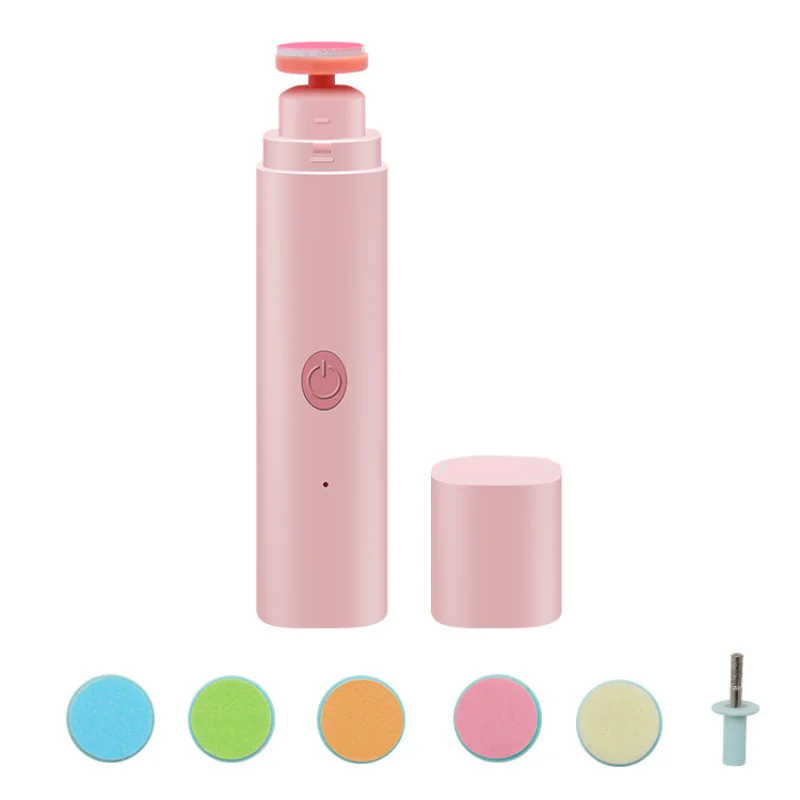Electric Baby Nail Trimmer Kid Nail Polisher Tool Infant Manicure Scissors Baby Hygiene Kit Clipper Cutter for Newborn