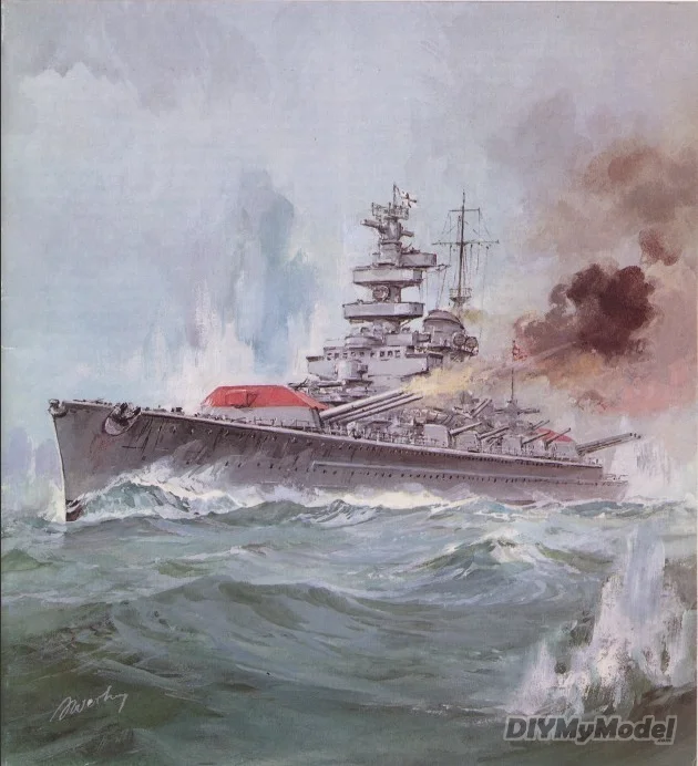 DIYMyModeI JSC battleship адмирала шейера набор бумажных моделей ручной работы Пазлы