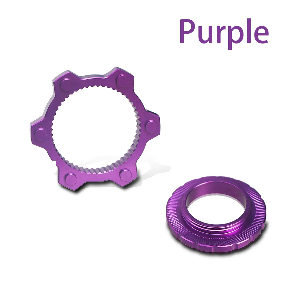 Blocco Centrale Per Bicicletta, Adattatore Per Montaggio Da Blocco Centrale A 6 Bulloni Per Mountain Bike Mozzi In Alluminio Con Blocco Centrale All 96737210 - Foto 2