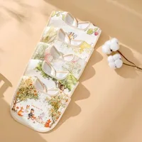 New Cotton Baby Bibs Adjustable Neck Baby Care Burp Clothes Washable Waterproof Eating Protector for Girls Boys 2