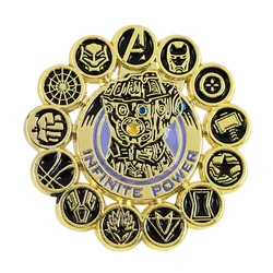 Cartoon Movie Hero Metal Brooch - Stylish Lapel Pin for Bags, Collars, and Clothes (21)
