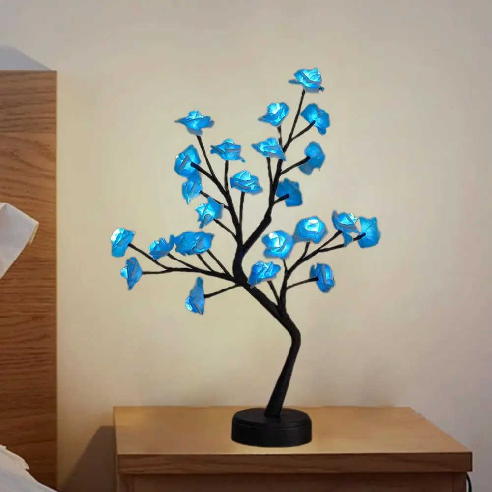 

Rose Tree Light Realistic Led Rose Tree Lamp with Soft Low-power Consumption Usb Operated Desktop Decoration for A Cozy Led