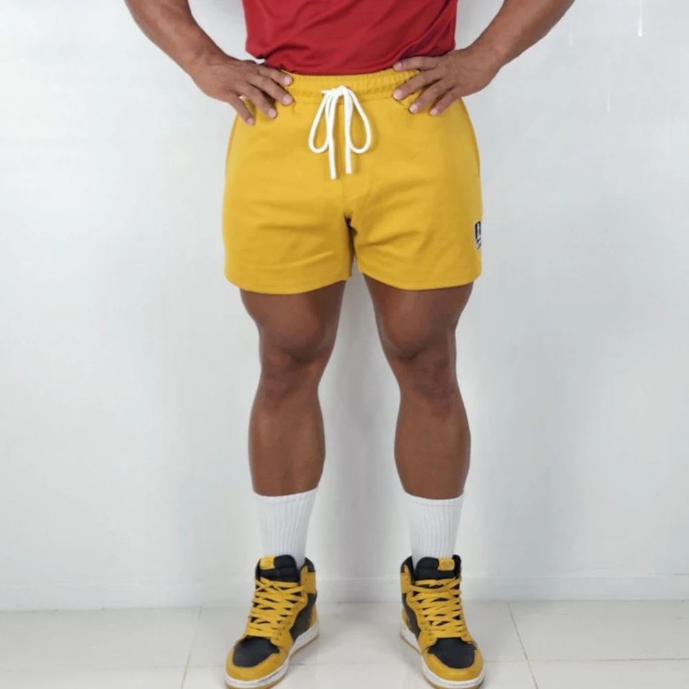 Invisible Open Crotch Outdoor Sex Muscle Men's Sports Shorts Three Points Fitness Pants Summer Quick Drying Erotic Pants