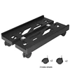 Adjustable Mobile CPU Stand, Ventilated Computer Tower Stand PC Tower Stand with 4 Caster Wheels Fits Most PC, Under Desk Holder 6