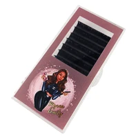 Wholesale Custom 10/20/30pcs Easy Fan Lashes Volume Extensions With Your Own Logo 1
