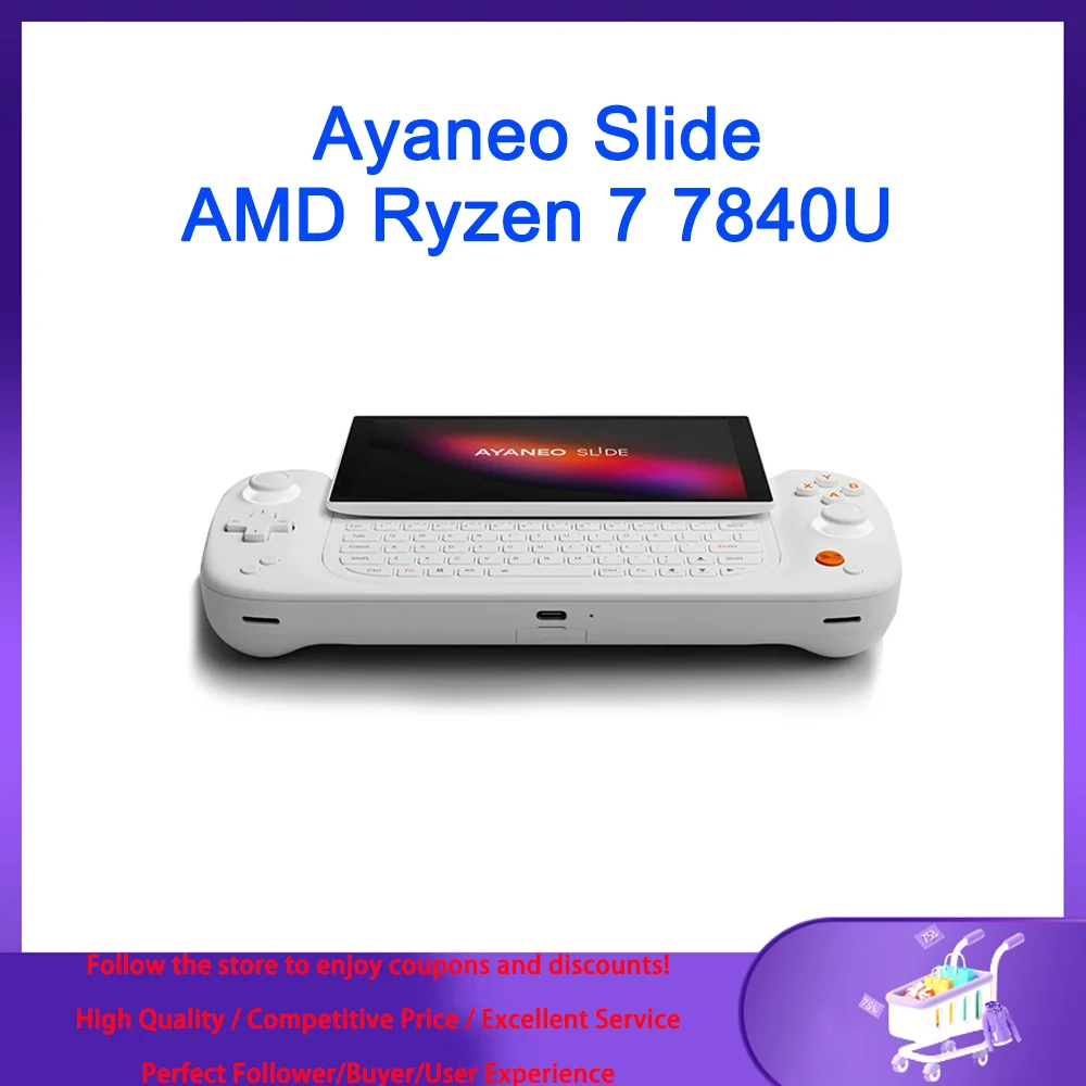 Ayaneo slide gaming laptop/handheld spielkonsole-windows 11/amd 