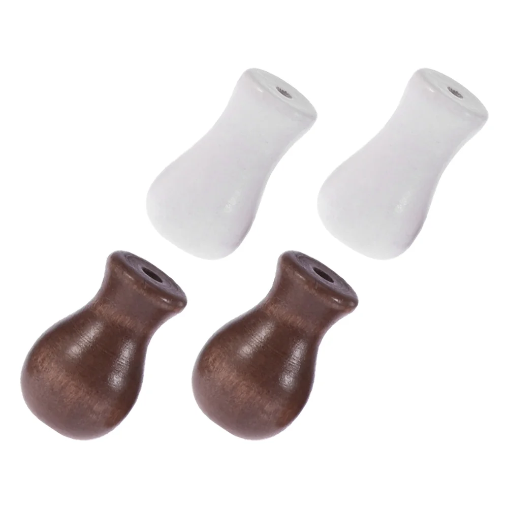 4pcs Wooden Cord Tassels for Window Household Blinds Cord Knobs Blind
