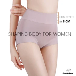 Gentle.Bear Women's Cotton panties Shaping Body Underwear Safety Pants High Waist Boxer Shorts Anti Friction Skirt 2024 NEW