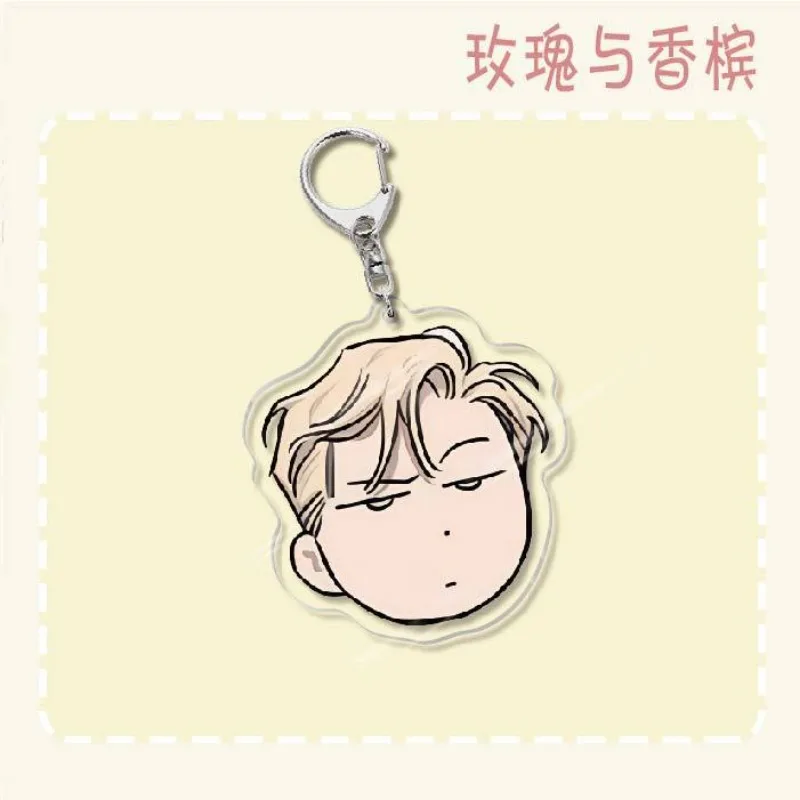 Manga Cartoon Figure Keychain Pendant - Fans Collection Jewelry Accessory Gift