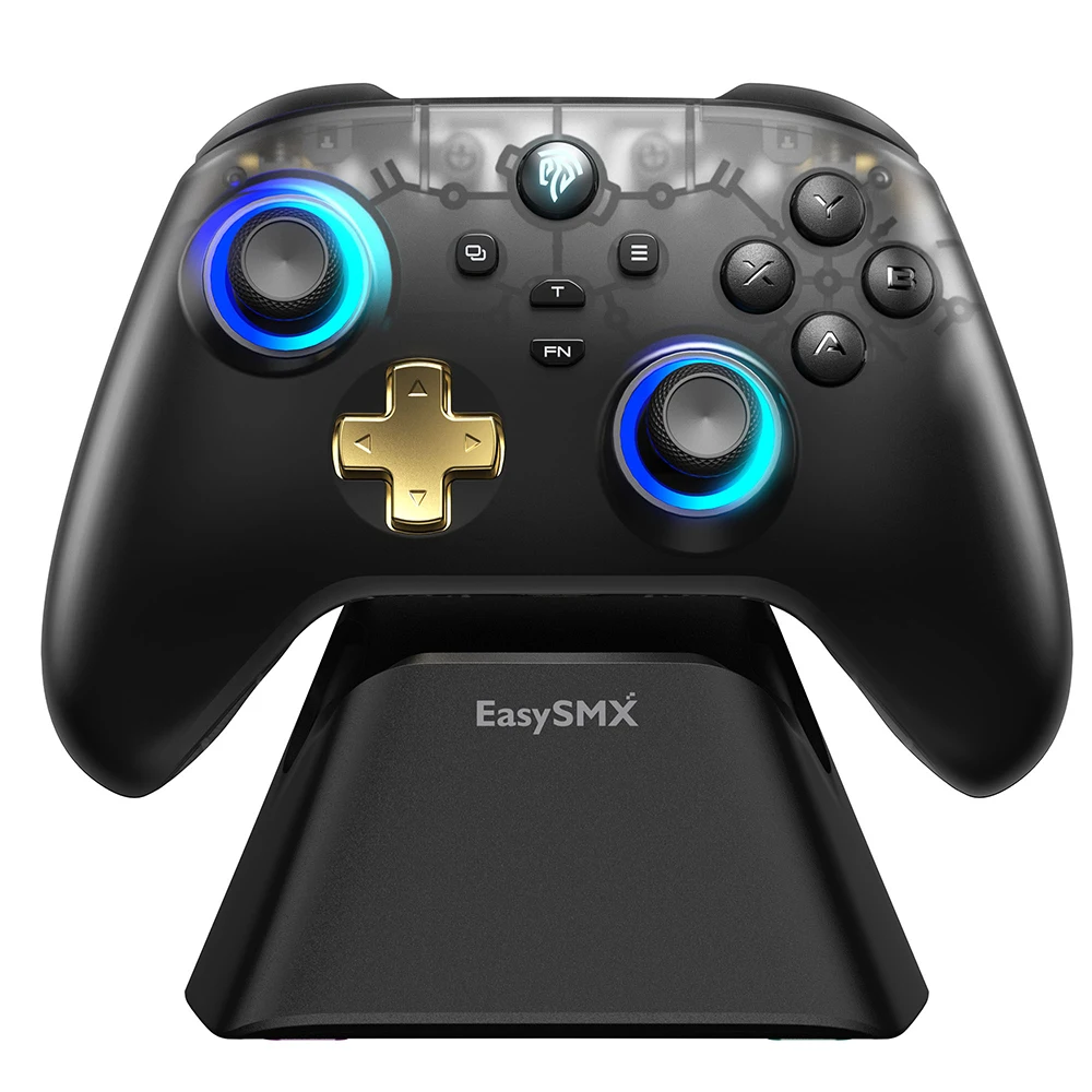 قاعدة شحن EasySMX Gamepad D05 وحدة تحكم لاسلكية مت...