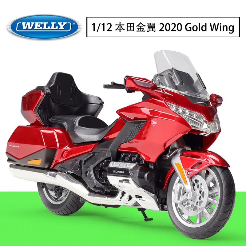1/12 Honda Gold Wing(ゴールドウイング) Tour 2020(ヘビーグレー) 完成品 ミニカー(LCD-M2104-HGM) LCD MODELS LCDモデル 1/12 ホンダ ゴールド ウィング ツアー (2020) ヘビー