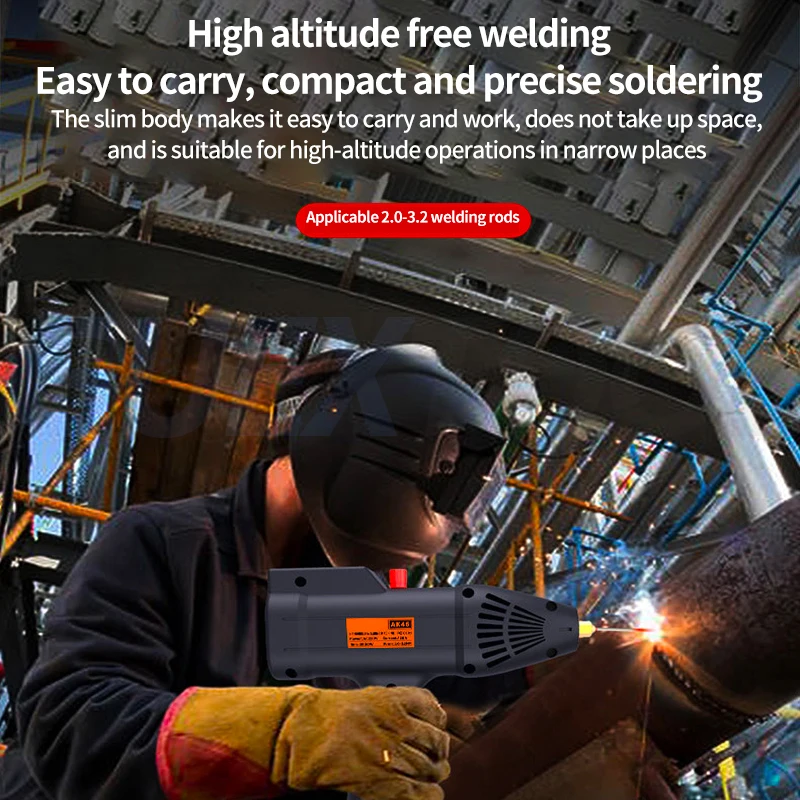 Smart Handheld Welder Digital Display 3000W Handheld IGBT Arc Welding Machine Automatic Digital Current Adjustment 220V