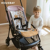 Stroller Cushion With Seat Belt Cover Universal Pram Seat Pad Mat Cover Winter Soft Thicker Cotton Baby Stroller Accessories