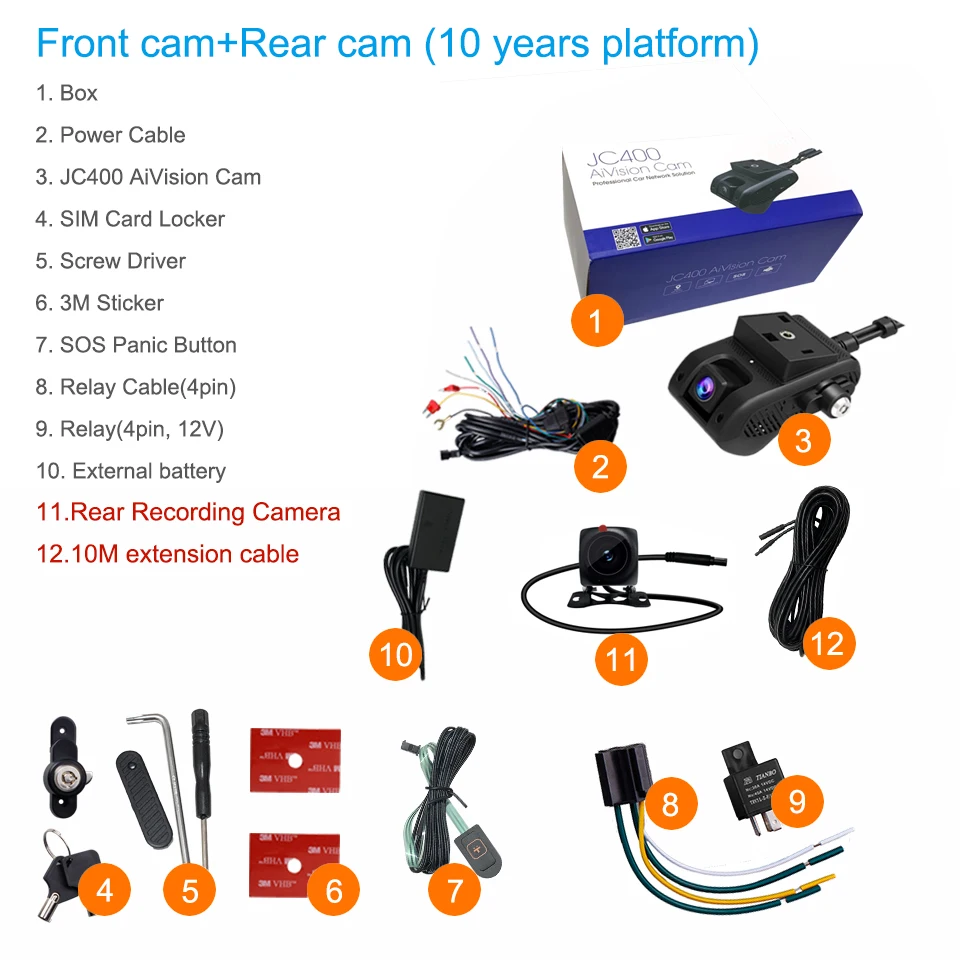 Rearcam 10year APP