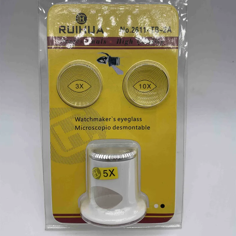 Watch repair tool white opening anti fog magnifying glass 3x 5x 10x watch-repair-tool-white-opening-anti-fog-magnifying-glass-3x-5x-10x