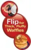 Beach Flip Belgian Waffle Maker with Browning Control, Non-Stick Grids, Indicator Lights, Lid Lock and Drip Tray, Stain 2