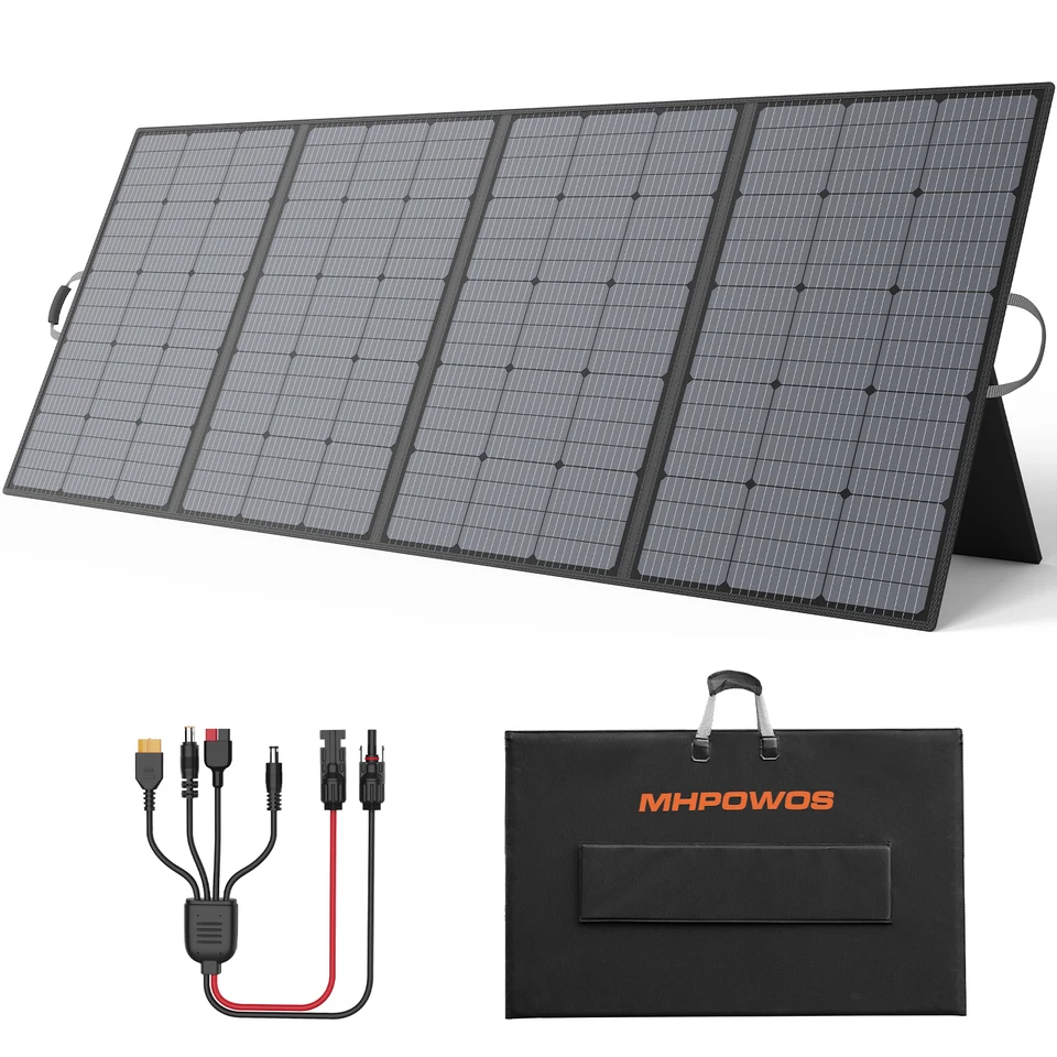 MHPOWOS 400W Portable Solar Panel Charger
