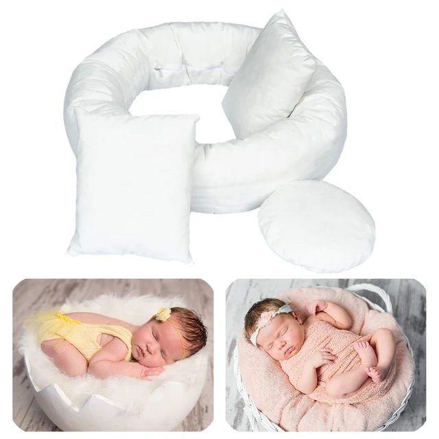 Kate 36cm Cotton Newborn Baby Studio Posing pillows Blanket Props