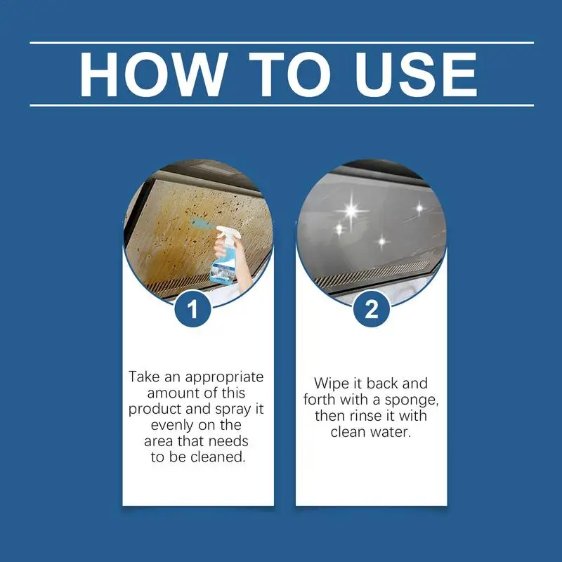All-Purpose Household Cleaners Effective Gentle Foam Cleaner Oven Safe Household Cleaners For Range Hoods & Exhaust Fans