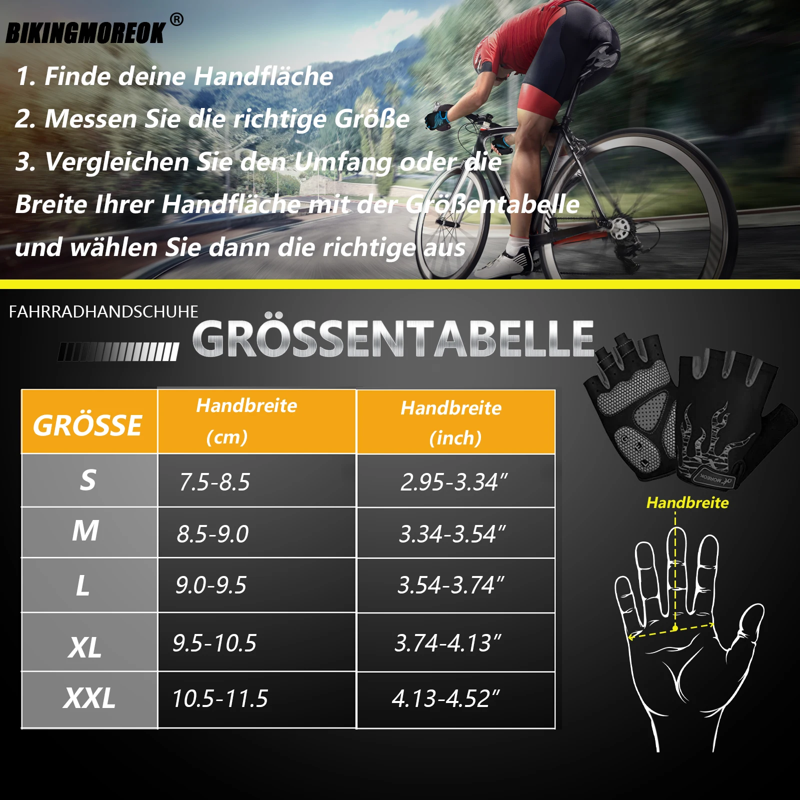 Bike Gloves Half Finger 5MM Gel Pads Breathable Mountain Road Cycling Shock-absorbing for Men cycling gloves