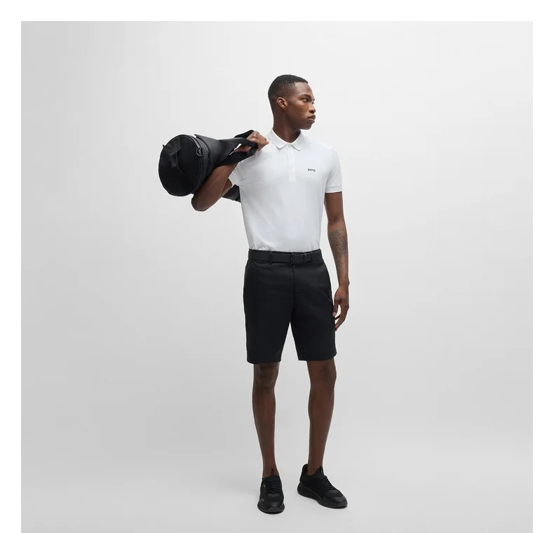 German Top Luxury Brand BOSS Spring and Summer Men's and Women's Printed POLO Shirts Daily Commuting Sports 2