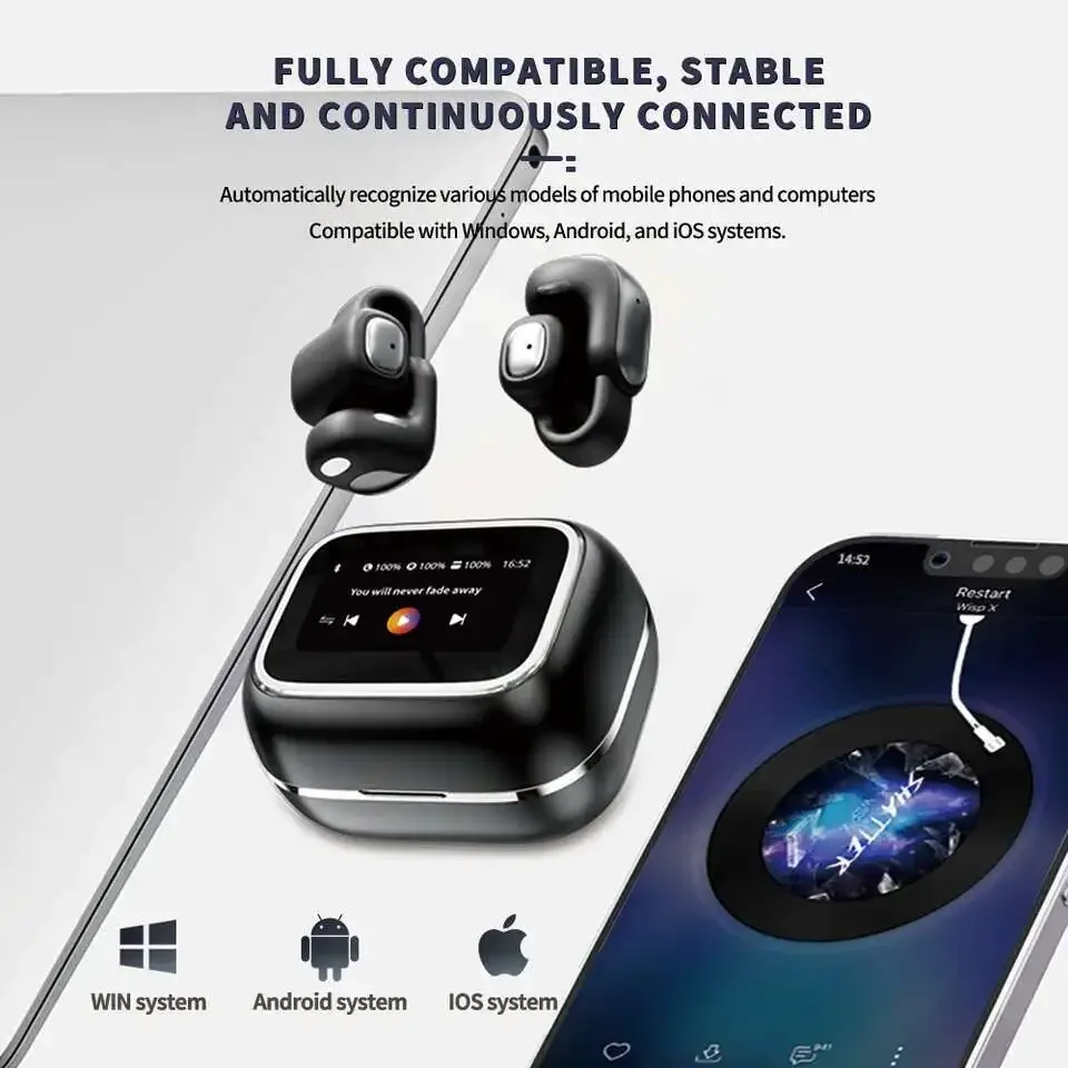 YX42 Support TF Memory Card Smart Screen HIFI Intelligent ENC