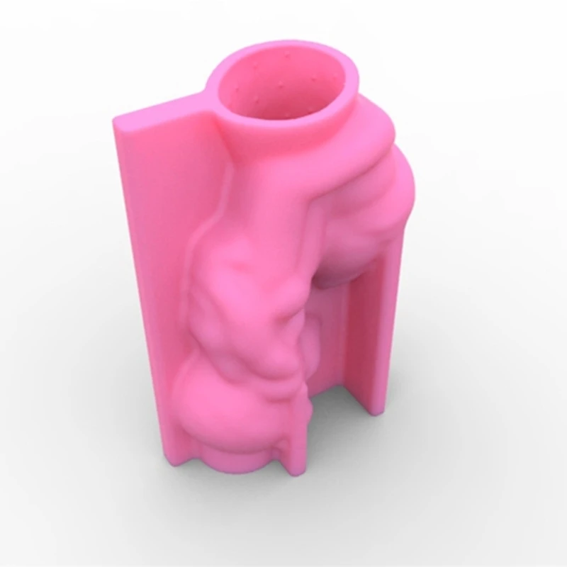 Conch Girl Gypsum Silicone Mold Diy Succulents Concrete Flower Pot Vase Plaster Cement Clay Mold Plant Holder Mold R3MC