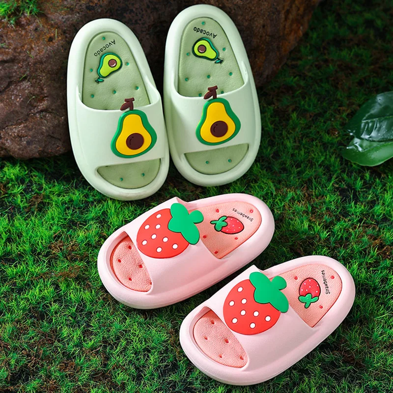 bata children's sandals Kids Baby Slippers Protect Toes Summer Toddler Children Boys Girls Baby Soft Sole Anti-Slip Shoes Beach Sandal girl princess shoes