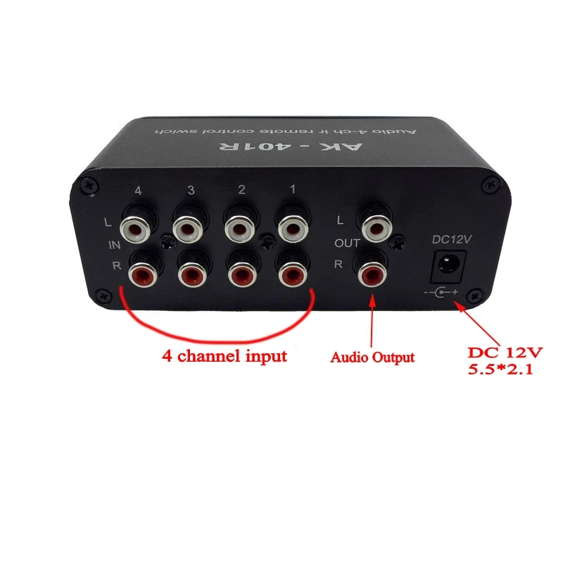 Distributore Audio SEKASO 1 Ingresso 4 Uscite RCA - Selettore Segnale HiFi - Foto 2