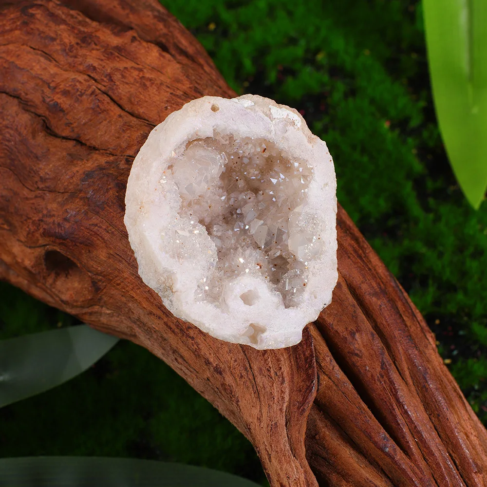 Nature Agate Geode Stone Irregular Colourful Electroplating Druzy Cluster Rocks Mineral Specimen Home Decor 6
