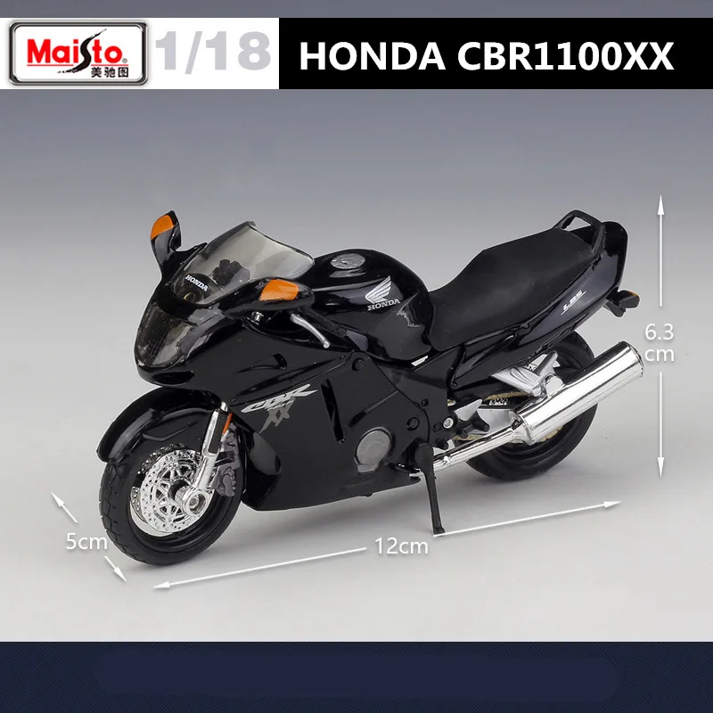 Maisto 1:18 HONDA CBR1100XX Alloy Racing Motorcycle Model
