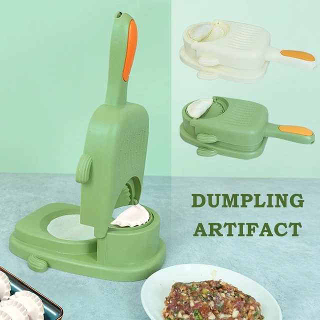 2 In1 Dumpling Maker DIY Kit Wrapper Presser Manual Labor-Saving