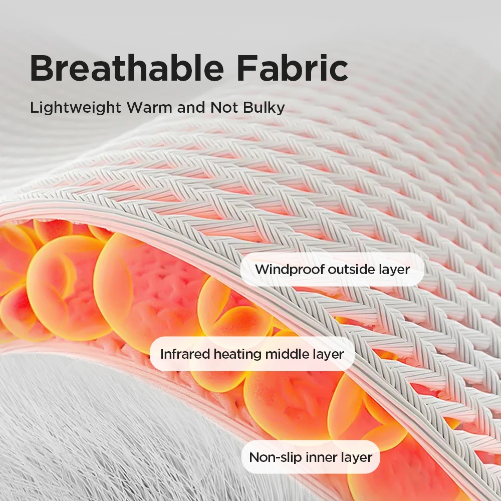 Heating Wrist Band Guard Wrap Neck Massager Vibration Ankle Wrist Massage Device
